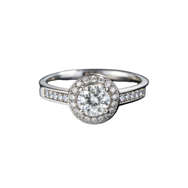 Classic Halo Engagement Ring