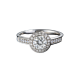 Classic Halo Engagement Ring